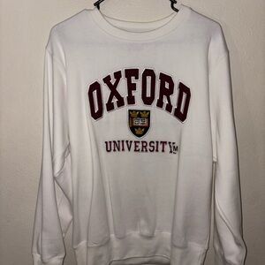 Oxford University Crewneck Sweater